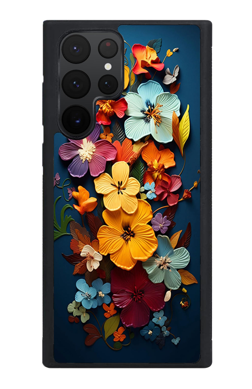 Samsung S22 Ultra Case — Colorful Floral