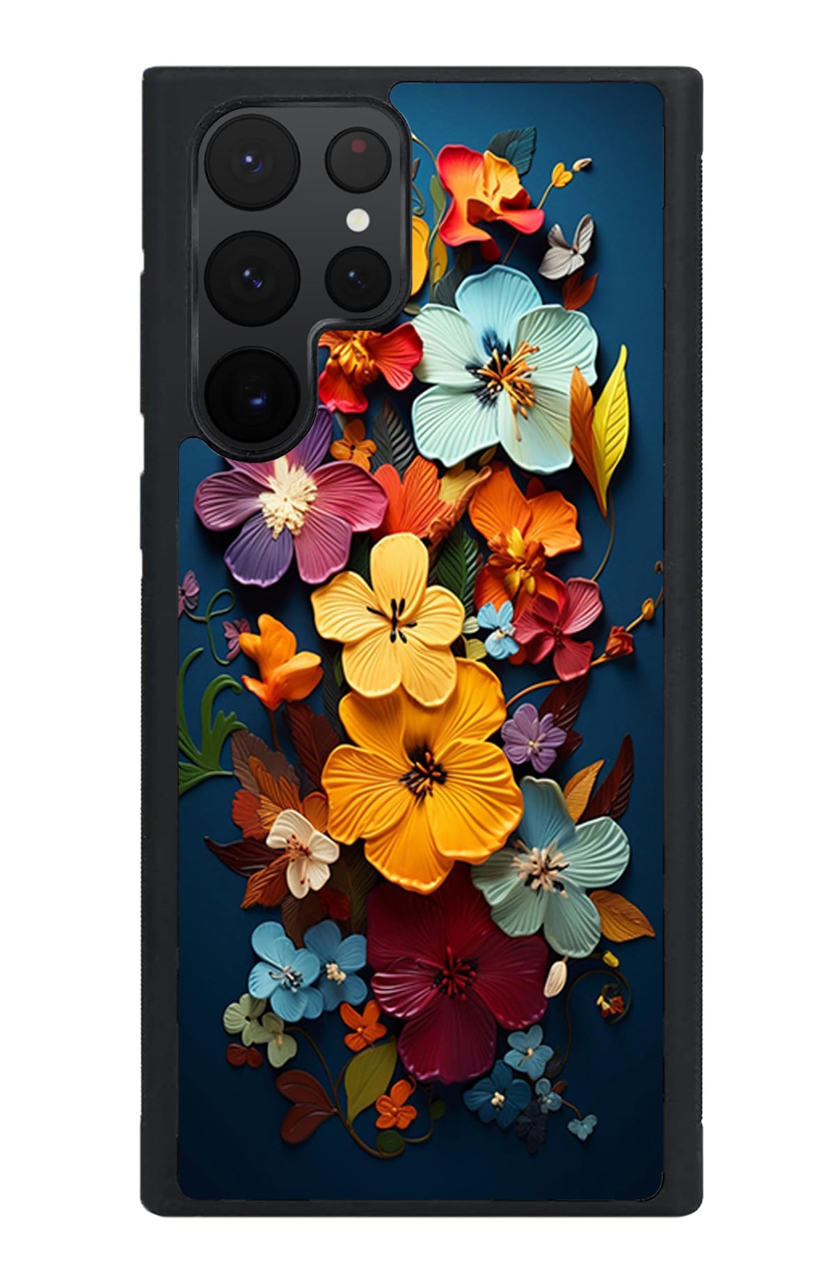 Samsung S22 Ultra Case — Colorful Floral